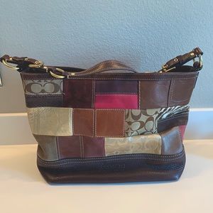 Patchwork Coach purse